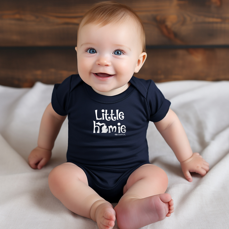 "Michigan Little Homie"Infant Onesie