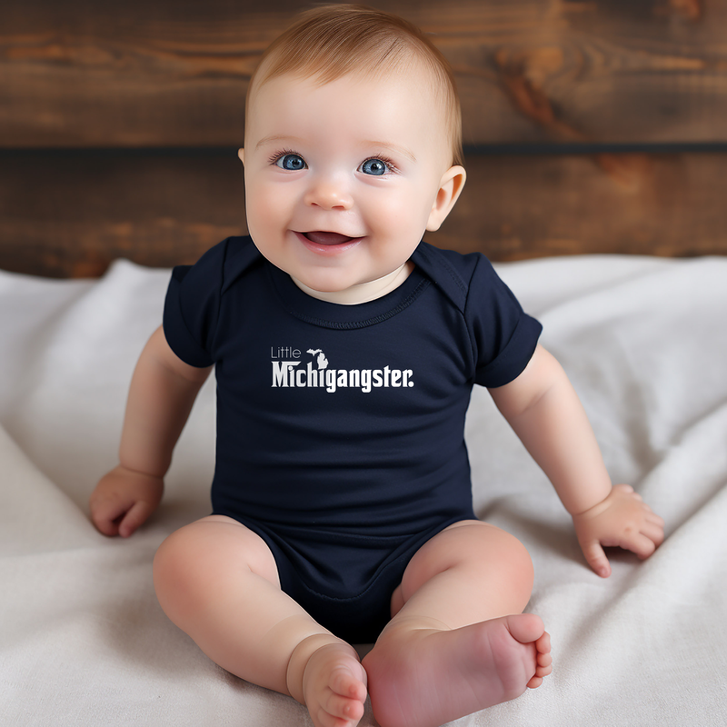 "Little MICHIGANGSTER"Infant Onesie