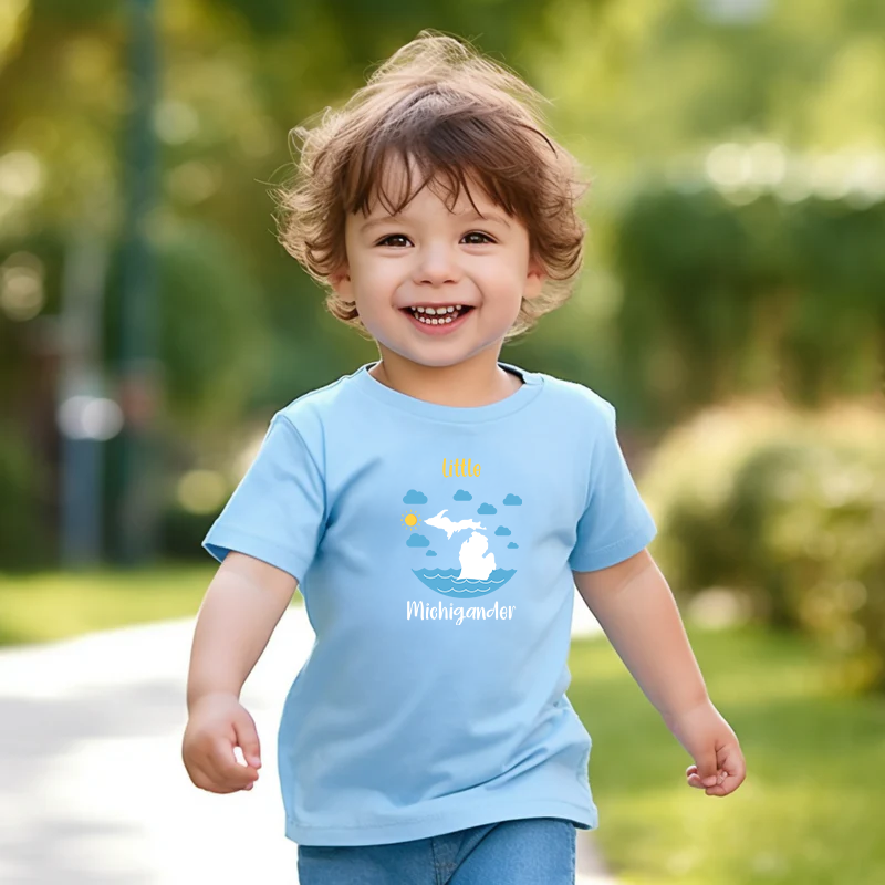 "Tiny Michigander"Toddler T-Shirt