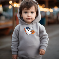 "Boo Ball"Toddler Fleece Hooded Sweatshirt