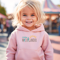 "Little Michigander"Toddler Fleece Hooded Sweatshirt