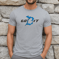 "Motor City Grit"Men's Crew T-Shirt