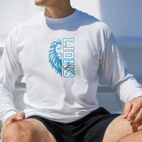 "Lion Fan"Men's Long Sleeve T-Shirt