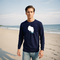 "Wisconsin Vista"Men's Long Sleeve T-Shirt