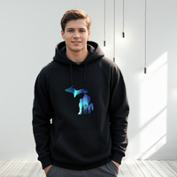 "Michigan Northern Lights"Men's Classic Hoodie