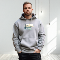 "Bear Bridge"Men's Classic Hoodie