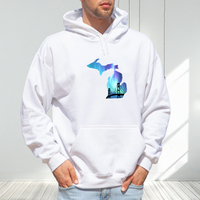 "Bridge Northern Lights"Men's Classic Hoodie