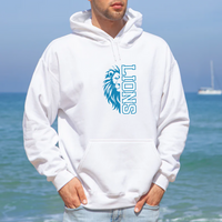 "Lion Fan"Men's Classic Hoodie