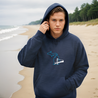 "NEW Michiganian Bridge"Men's Classic Hoodie