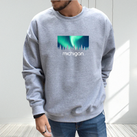 "Northern Sky"Men's Classic Crew Sweatshirt