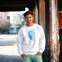 "Lion Fan"Men's Classic Crew Sweatshirt