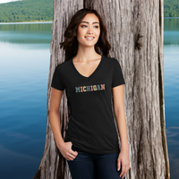 "Timeless Michigan"Women's V-Neck