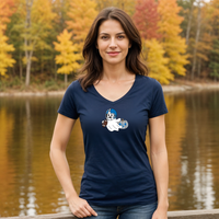 "Spirit Of The Game"Women's V-Neck