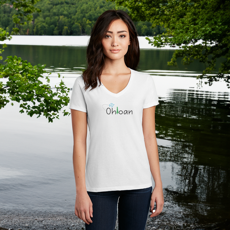 "Ohioan"Women's V-Neck