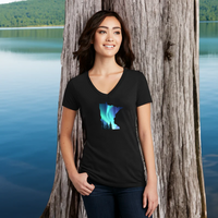 "Minnesota Northern Lights"Women's V-Neck