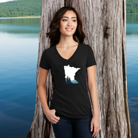 "Minnesota Vista"Women's V-Neck