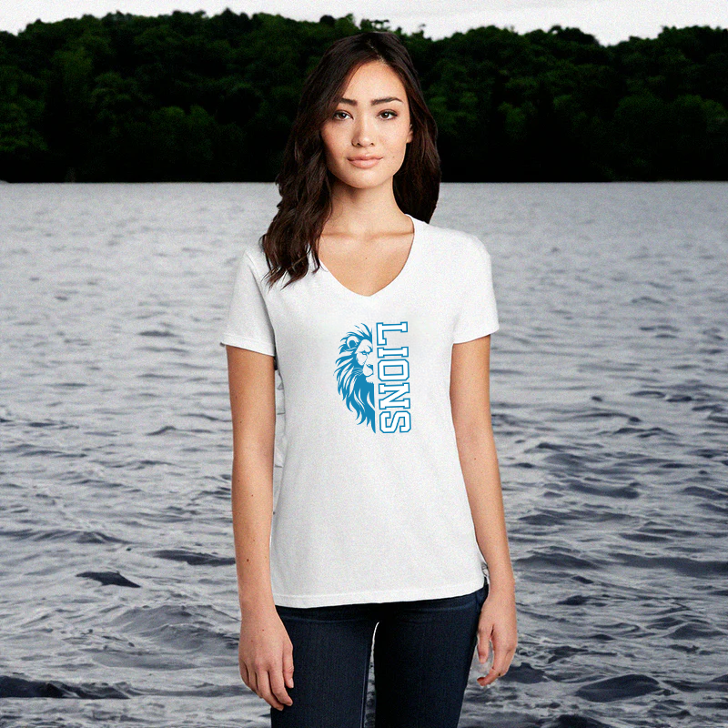 "Lion Fan"Women's V-Neck