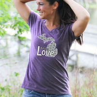 "Petoskey Love"Women's V-Neck