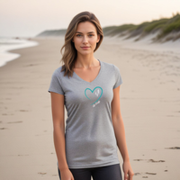 "Love The Up North"Women's V-Neck