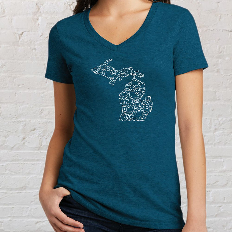 "Spooky Night"Women's V-Neck