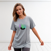 "Northern Lights"Relaxed Fit Crew Unisex T-Shirt