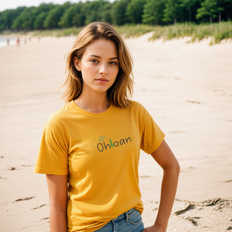 "Ohioan"Relaxed Fit Crew Unisex T-Shirt