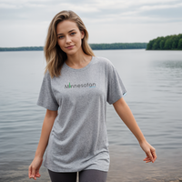 "Minnesotan"Relaxed Fit Crew Unisex T-Shirt