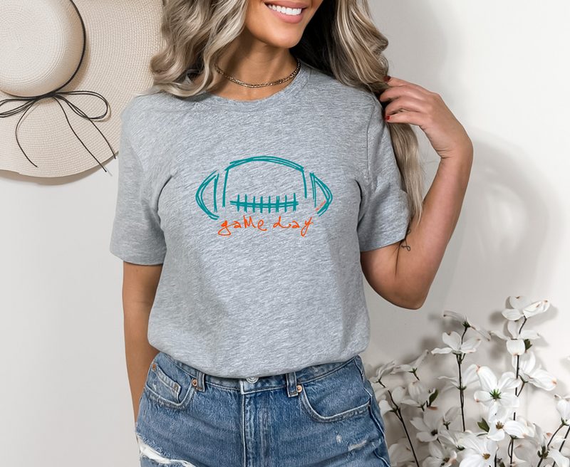 "Game Day"Relaxed Fit Crew Unisex T-Shirt