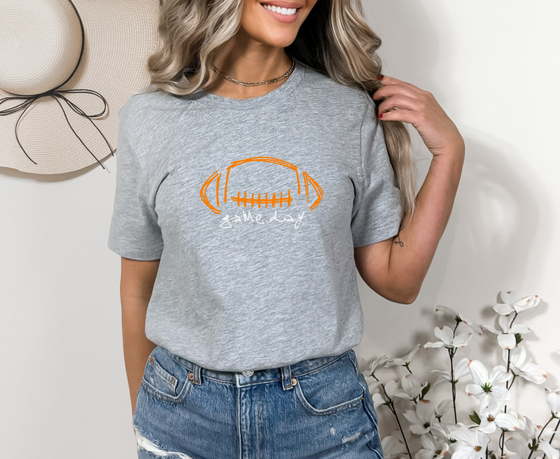 "Game Day"Relaxed Fit Crew Unisex T-Shirt