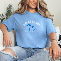 "5 Great Lakes"Relaxed Fit Crew Unisex T-Shirt