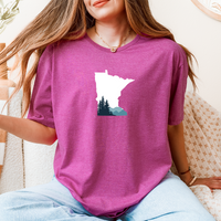 "Minnesota Vista"Relaxed Fit Crew Unisex T-Shirt