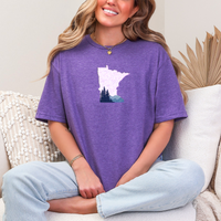 "Minnesota Vista"Relaxed Fit Crew Unisex T-Shirt