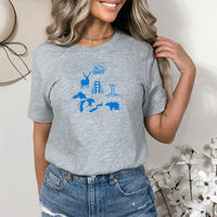 "Michigan Favorites"Relaxed Fit Crew Unisex T-Shirt