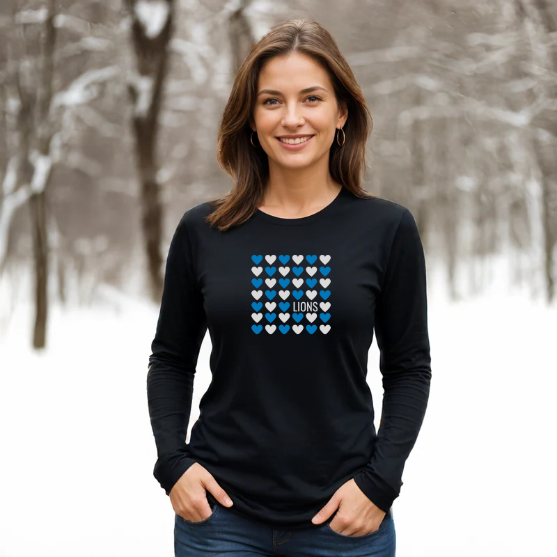 "Heart Of The City"Relaxed Fit Long Sleeve Unisex T-Shirt