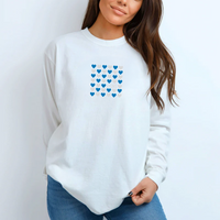 "Heart Of The City"Relaxed Fit Long Sleeve Unisex T-Shirt