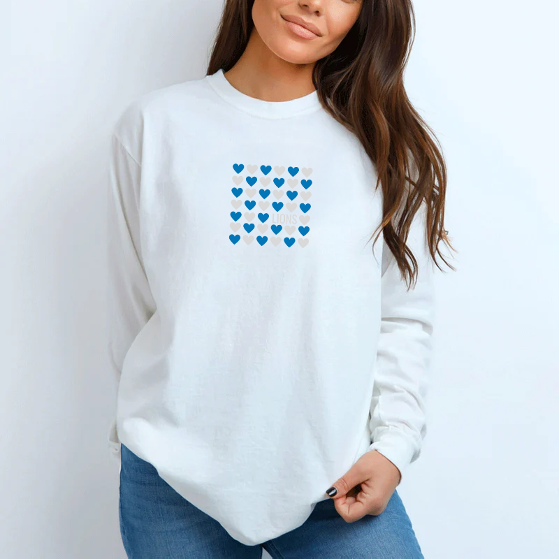 "Heart Of The City"Relaxed Fit Long Sleeve Unisex T-Shirt