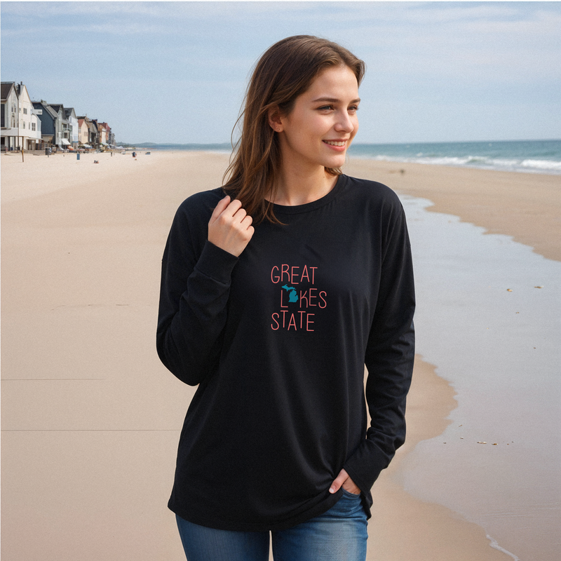 "Lakeside Pride"Relaxed Fit Long Sleeve Unisex T-Shirt