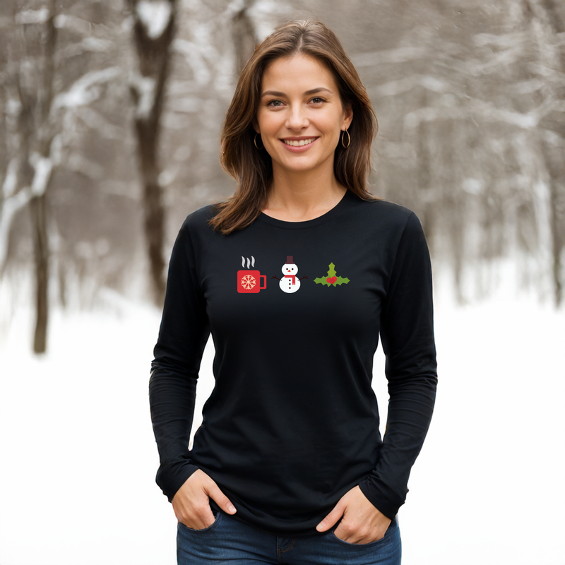 "Tis The Season"Relaxed Fit Long Sleeve Unisex T-Shirt