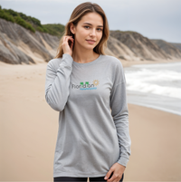 "Floridian"Relaxed Fit Long Sleeve Unisex T-Shirt