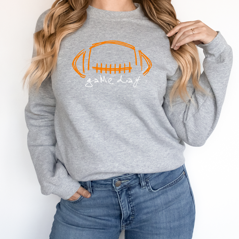 "Game Day"Relaxed Fit Long Sleeve Unisex T-Shirt