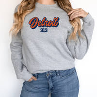 "313 Baseball"Relaxed Fit Long Sleeve Unisex T-Shirt