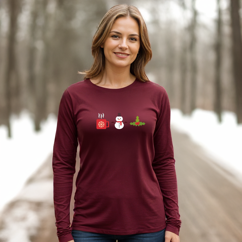 "Tis The Season"Relaxed Fit Long Sleeve Unisex T-Shirt