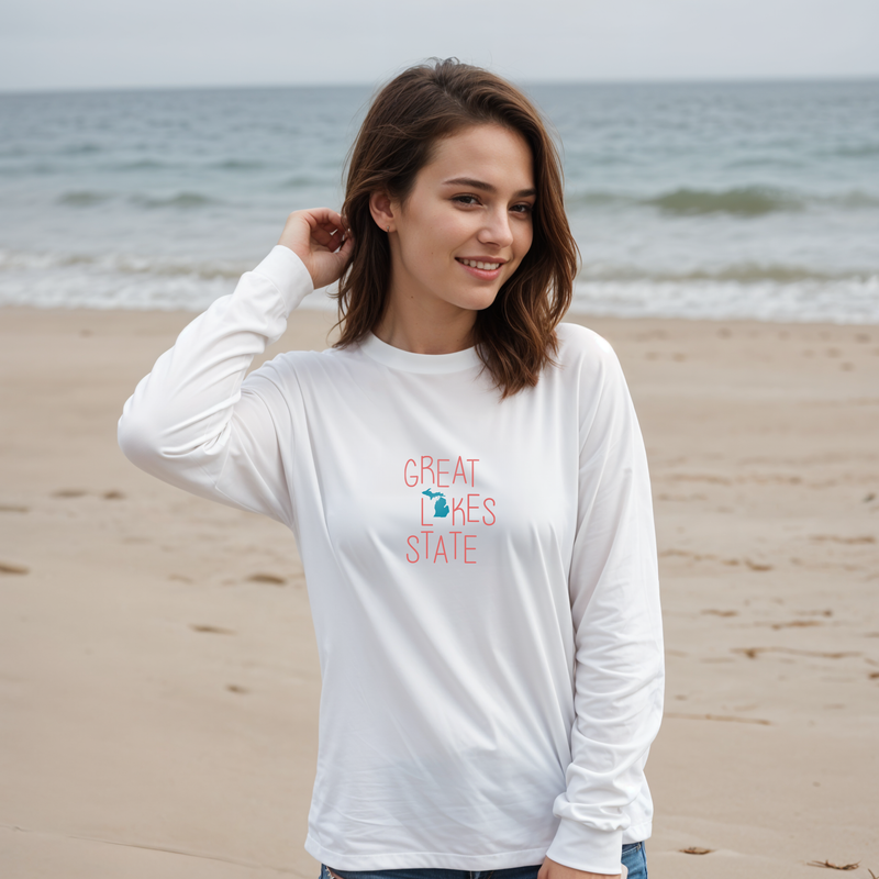 "Lakeside Pride"Relaxed Fit Long Sleeve Unisex T-Shirt