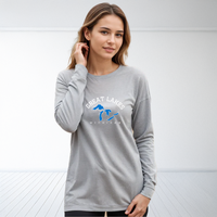 "5 Great Lakes"Relaxed Fit Long Sleeve Unisex T-Shirt