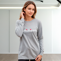 "I Love Michigan"Relaxed Fit Long Sleeve Unisex T-Shirt