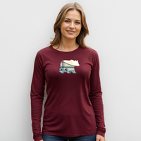 "Bear Bridge"Relaxed Fit Long Sleeve Unisex T-Shirt