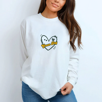 "Heart &Soul"Relaxed Fit Long Sleeve Unisex T-Shirt