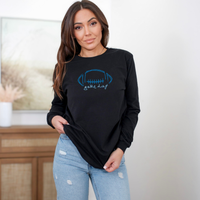 "Game Day"Relaxed Fit Long Sleeve Unisex T-Shirt