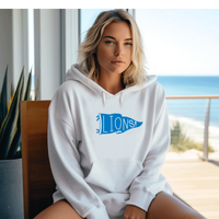 "Let's Go Lions"Relaxed Fit Classic Unisex Hoodie