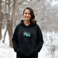 "Northern Lights"Relaxed Fit Classic Unisex Hoodie